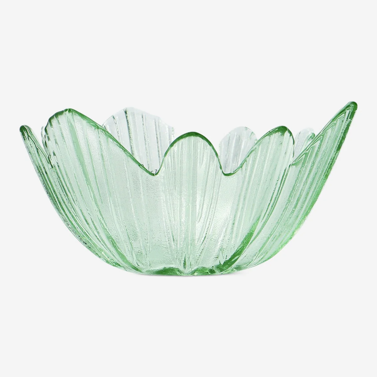 Green flower bowl - 11 cm - Image 3