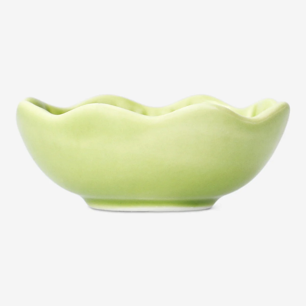 Green flower bowl - Small - Image 3