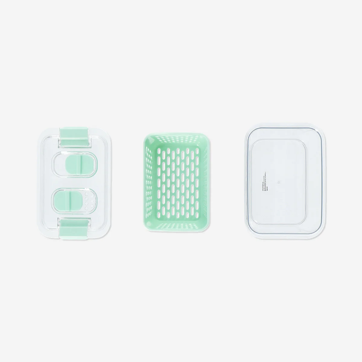 Green food storage for fridge - 14 cm - Image 3