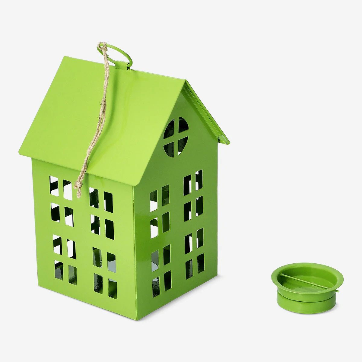 Green house lantern for LED tealights - Image 3