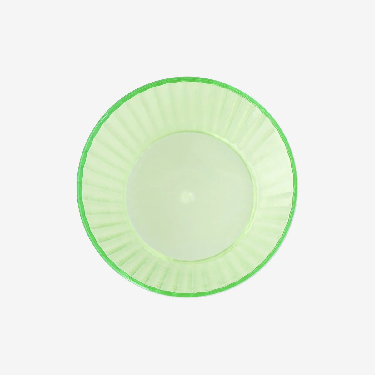 Green plastic drinking glass - 330 ml - Image 3