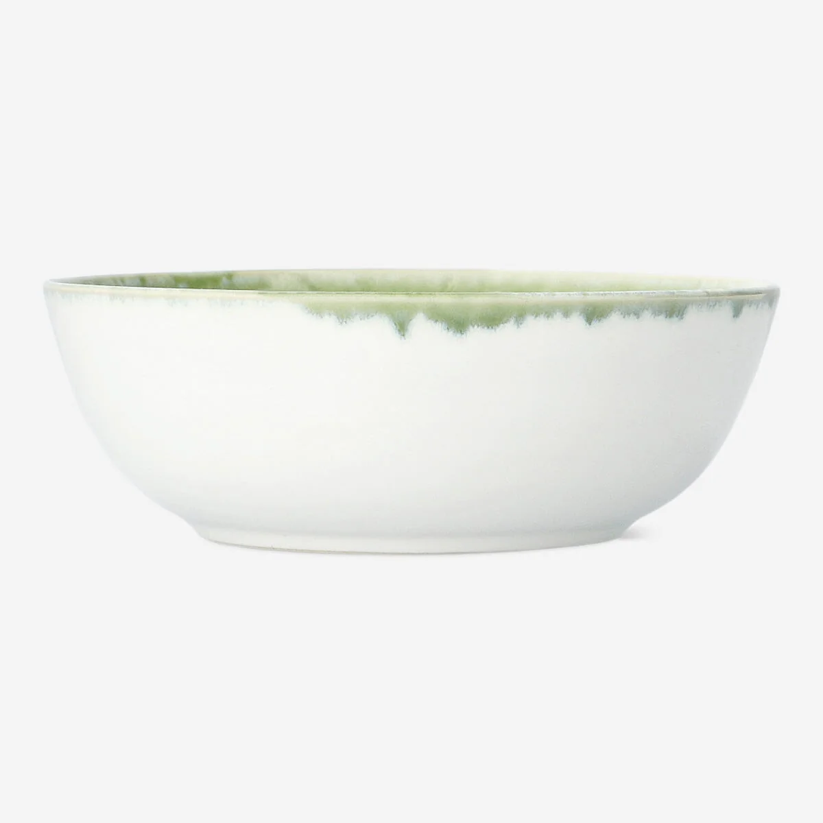 Green stoneware bowl - medium - Image 2
