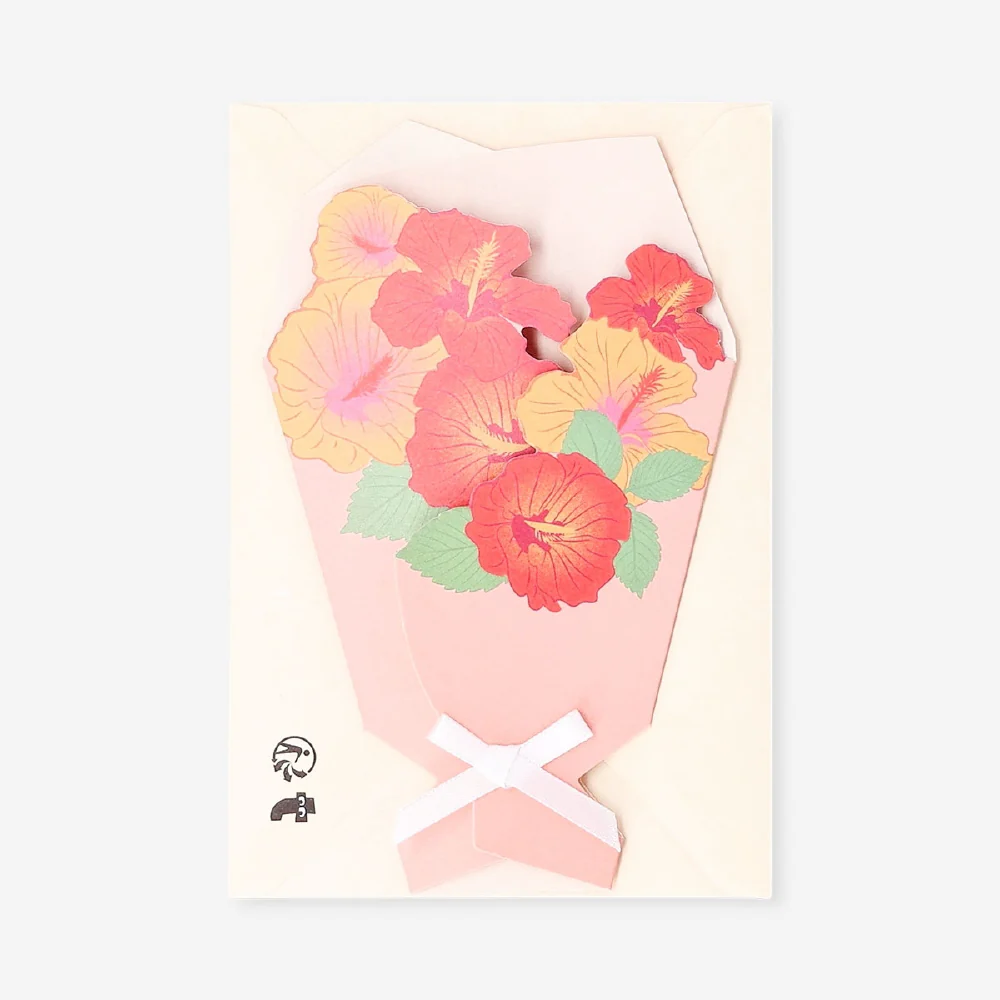 Greetings card - Flower bouquet