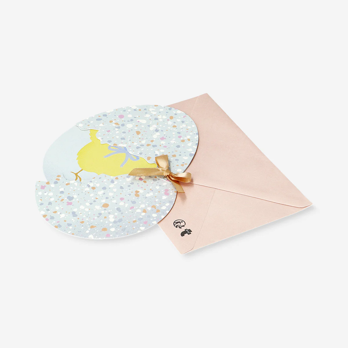 Greetings card - Speckled Easter egg - Image 3