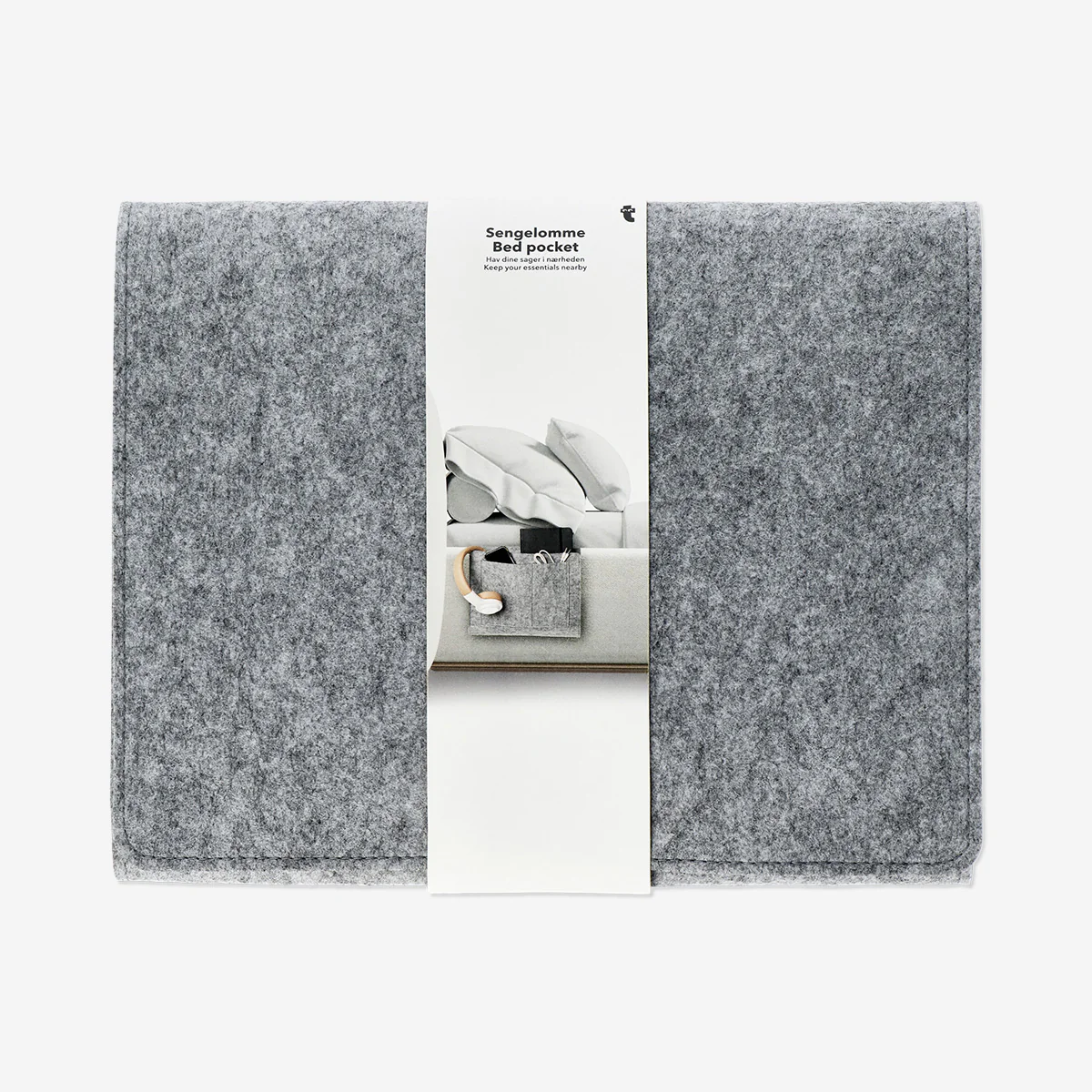 Grey bedside organiser - Image 3