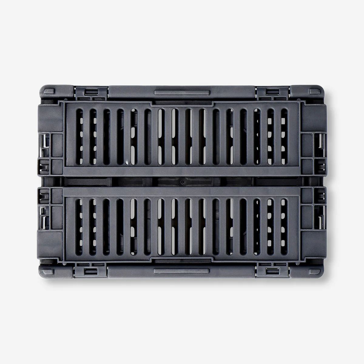 Grey collapsible storage box - 15 cm - Image 2