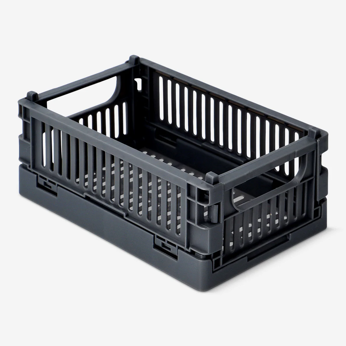 Grey collapsible storage box - 15 cm - Image 3