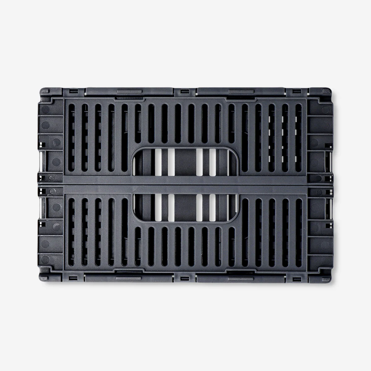 Grey collapsible storage box - 22 cm - Image 2