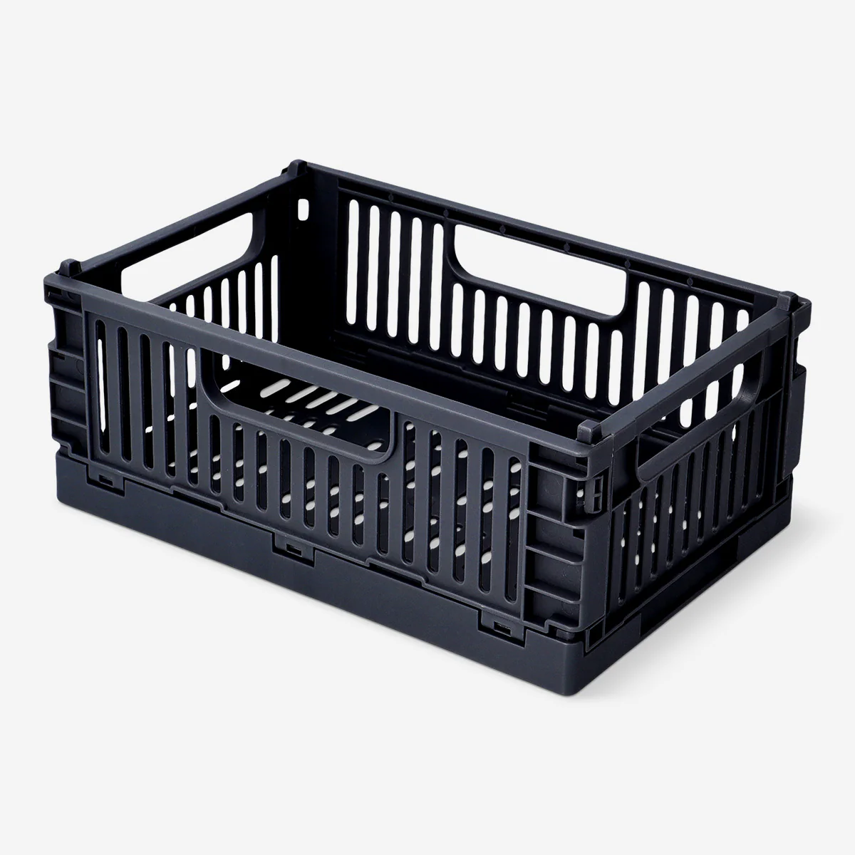 Grey collapsible storage box - 22 cm - Image 3