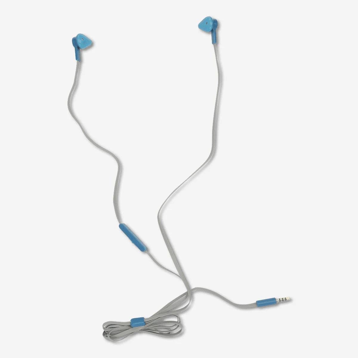 Grey Earphones with Jack and Microphone