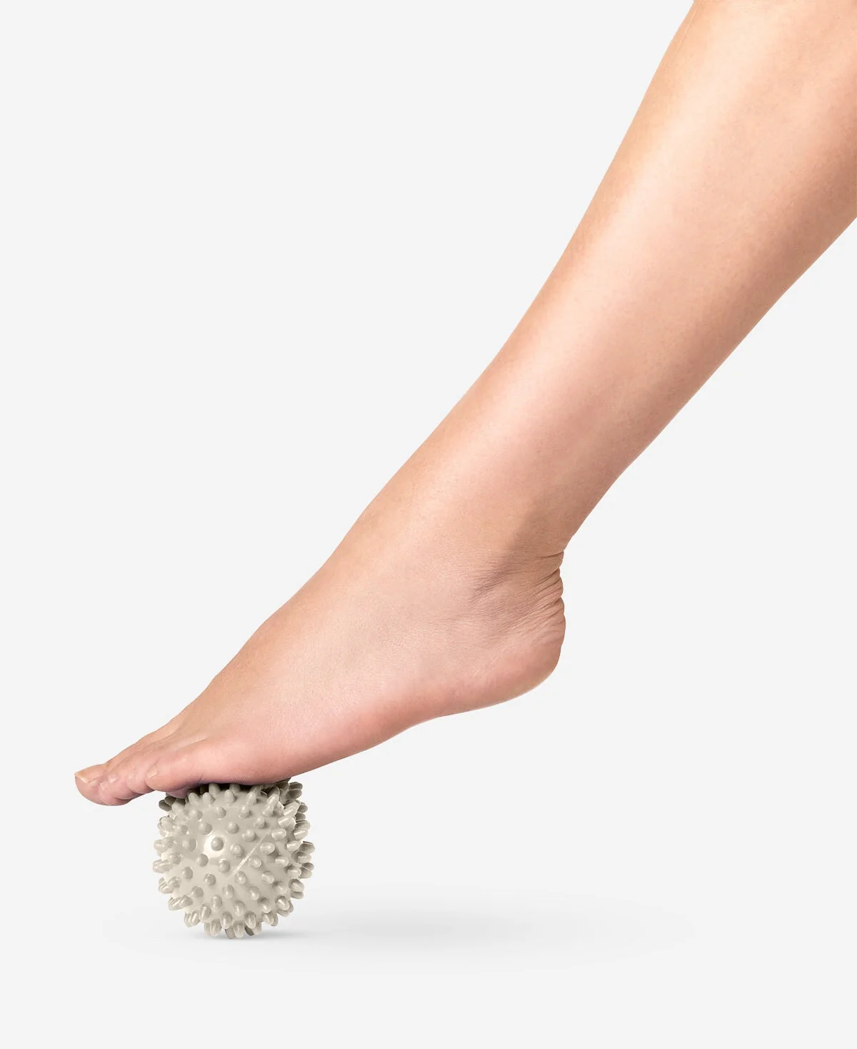 Grey massage roller with spikes - Image 2