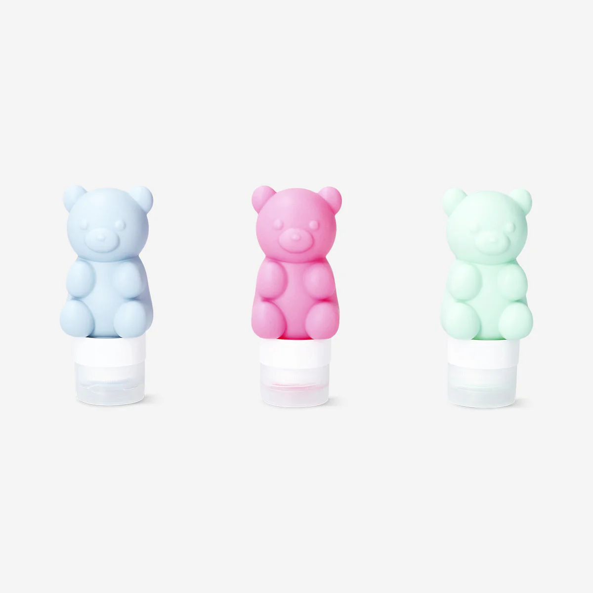 Gummy bear travel bottle set - 3 pcs - Image 2