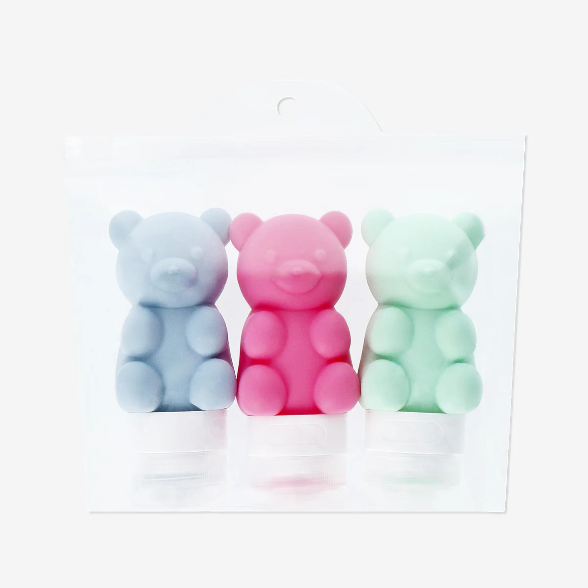 Gummy bear travel bottle set - 3 pcs - Image 3