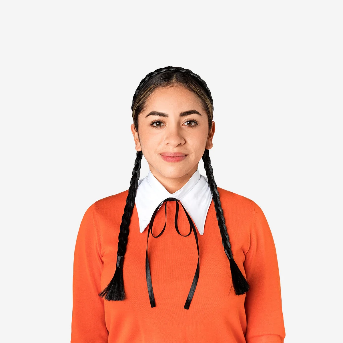 Hairband with braids and collar tie - For adults