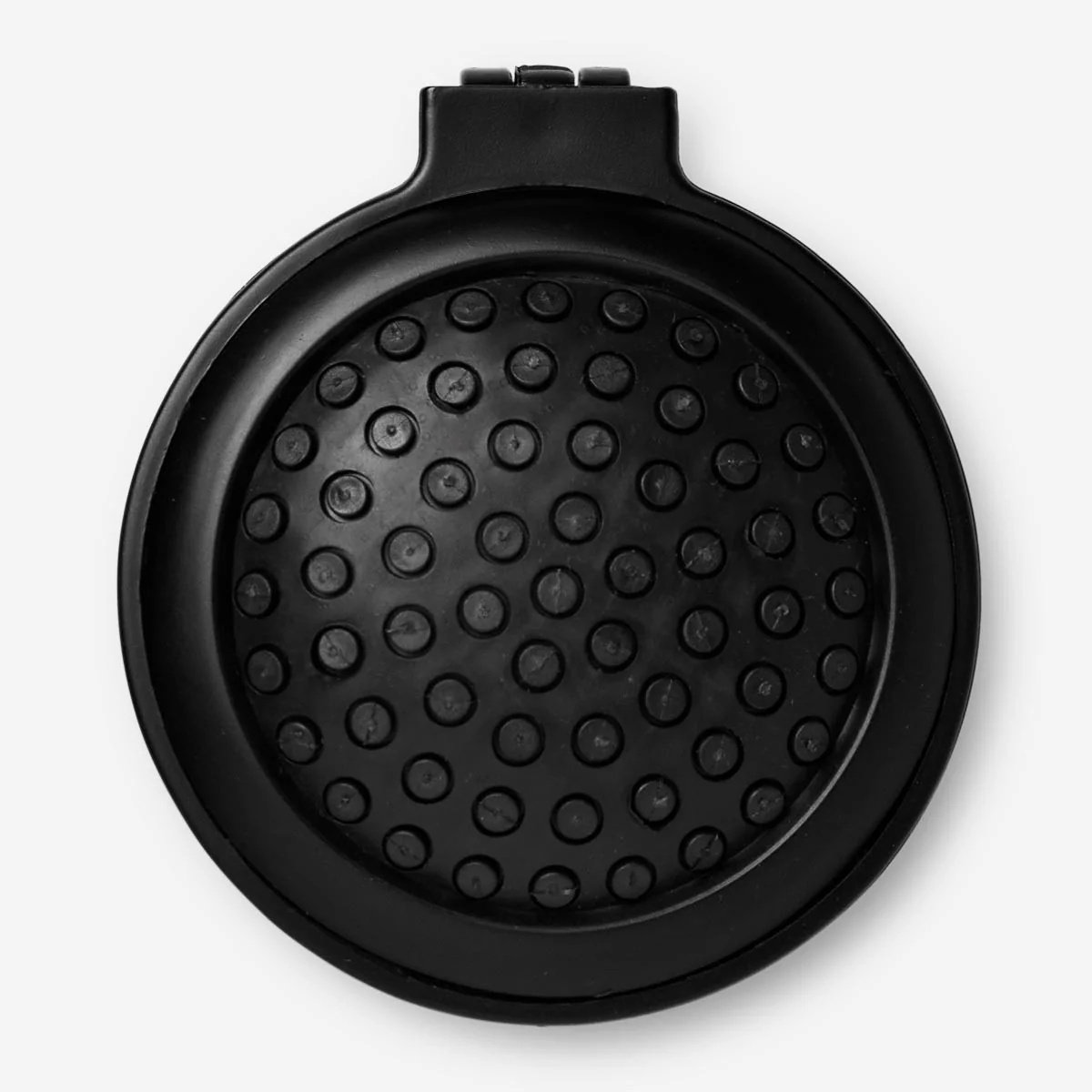 Black hairbrush with mirror - Image 3