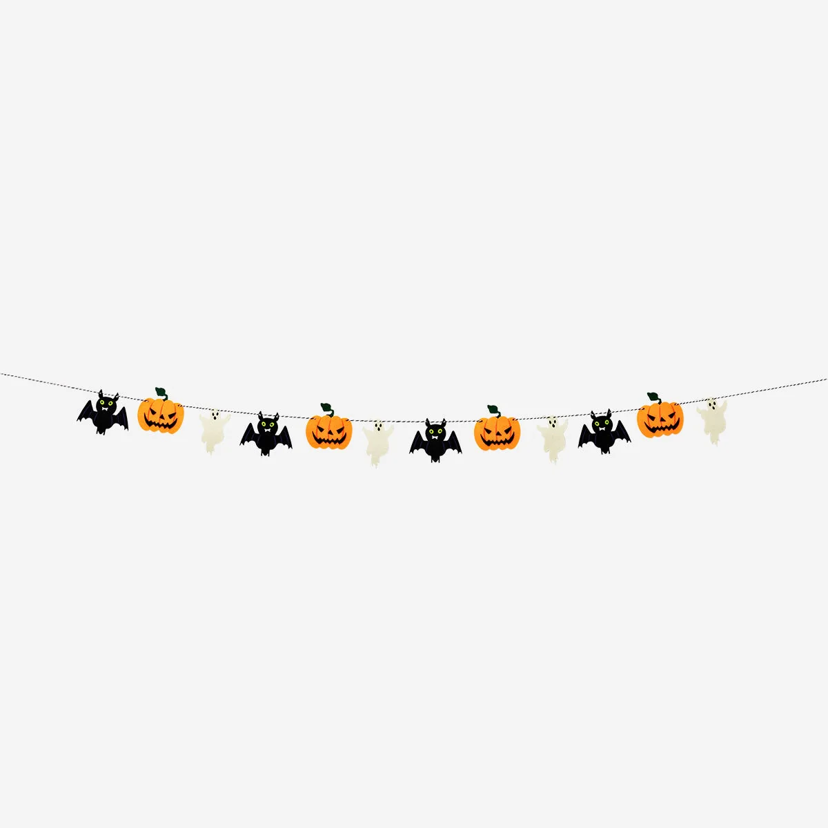 Halloween Felt Garland - 300 cm - Image 2