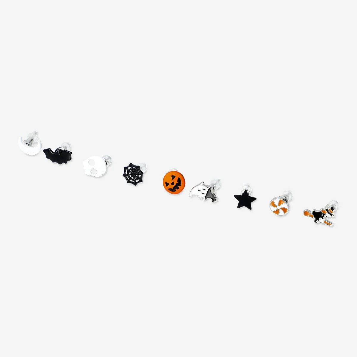 Halloween stud earrings - 9 pcs - Image 3