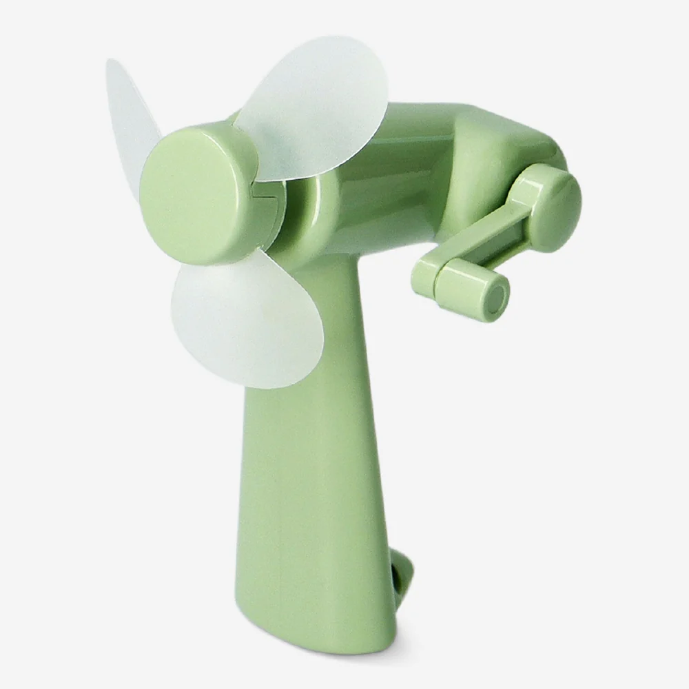 Handheld fan - Green - Image 2