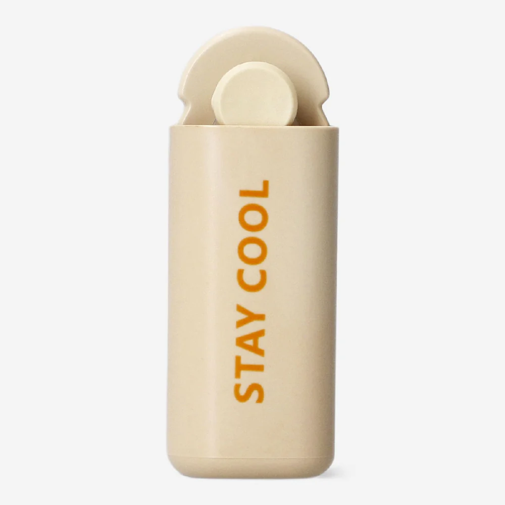 Handheld fan - Orange stay cool