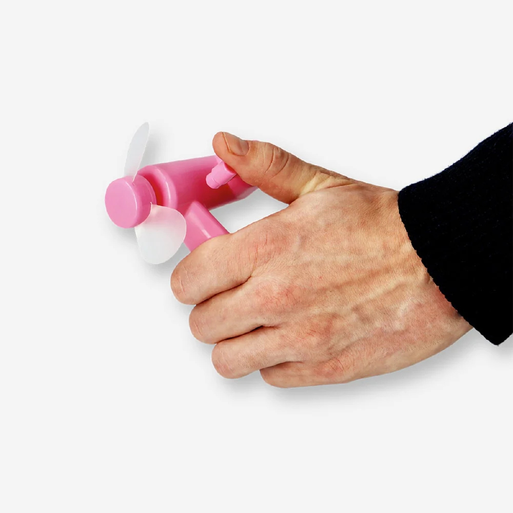 Handheld fan - Pink - Image 2