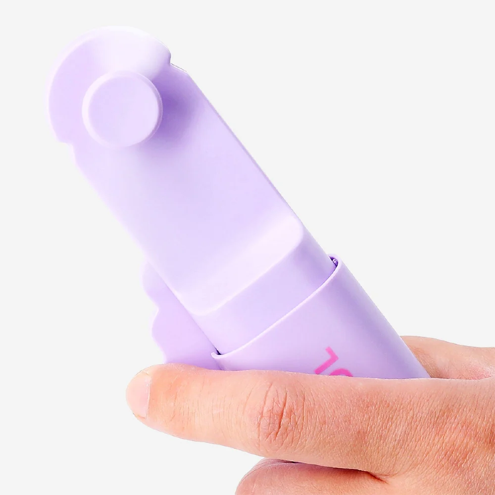 Handheld fan - Purple stay cool - Image 3