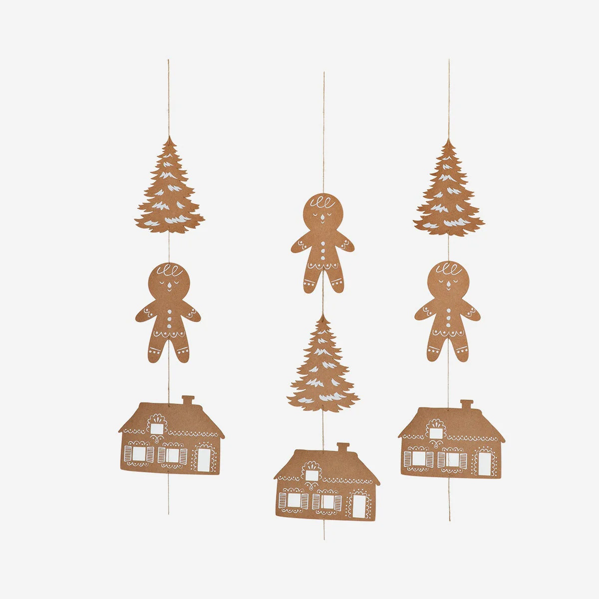 Hanging decorations. 3 pcs