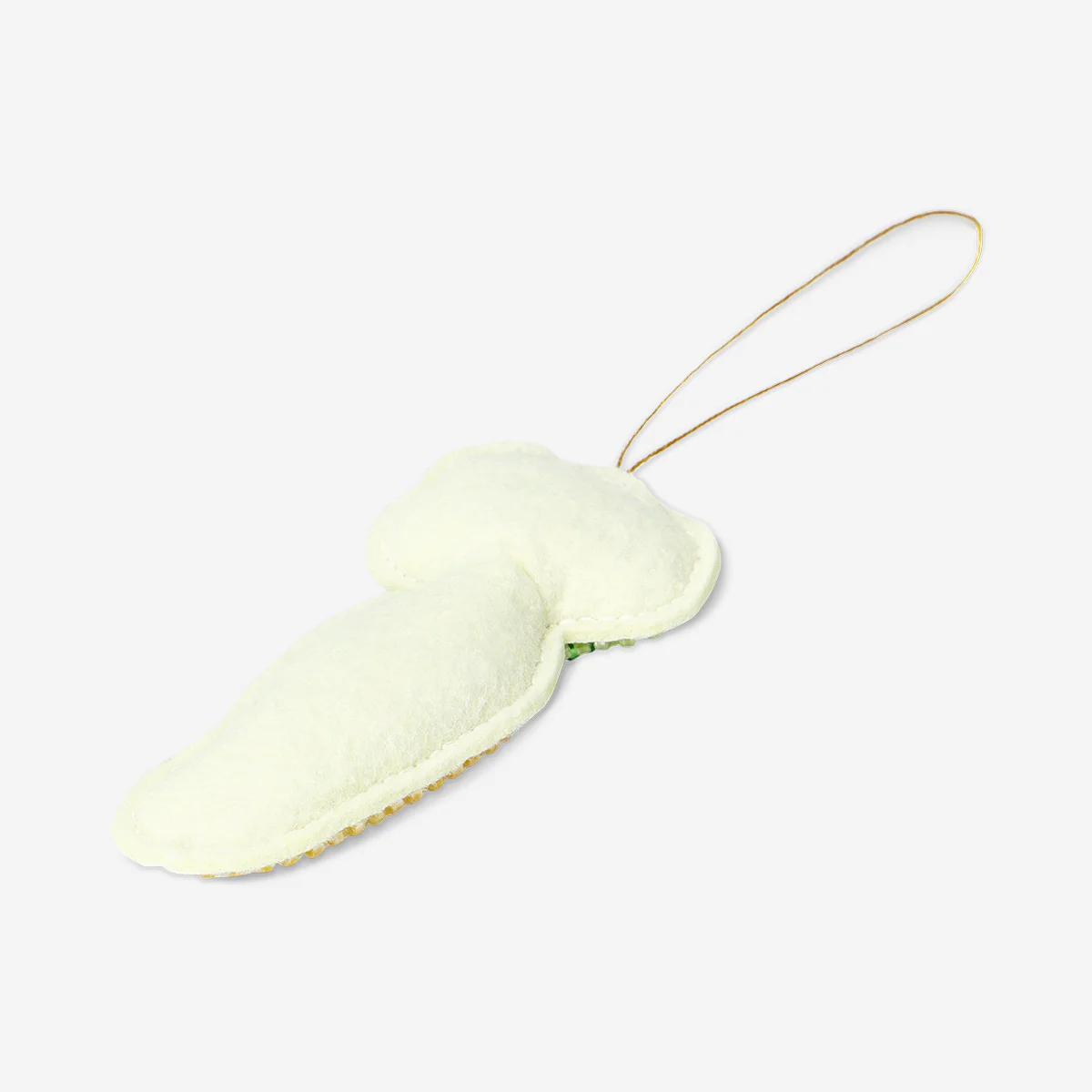 Hanging ornament - Carrot with beads - Image 3
