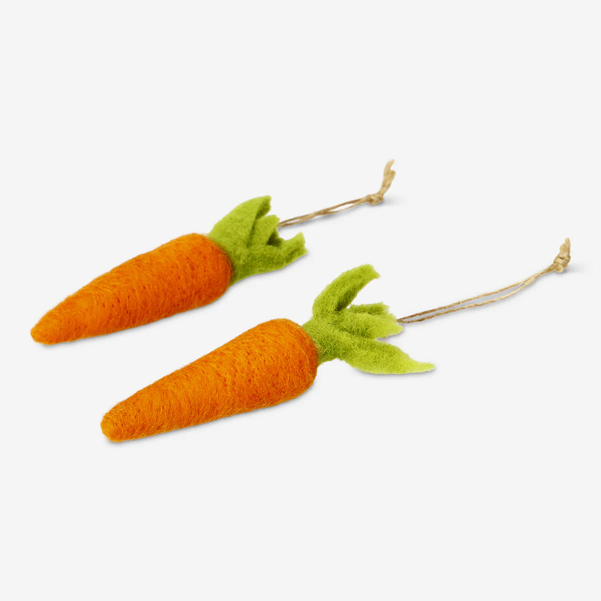 Hanging ornament - Orange carrots - 2 pcs - Image 2