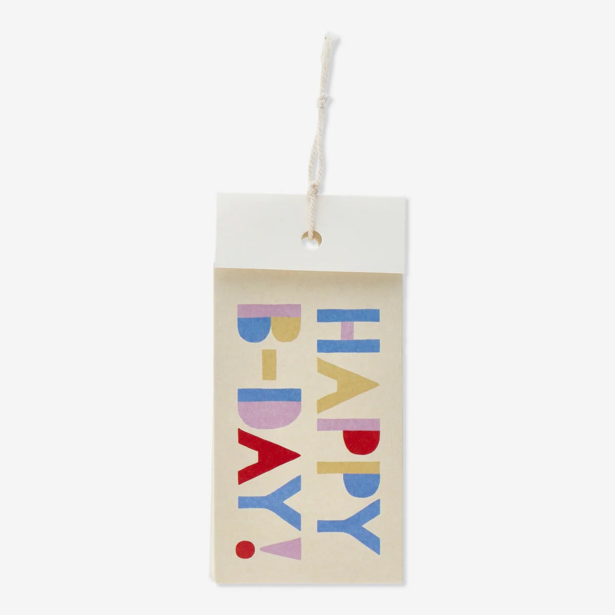 Happy birthday gift tags. 4 pcs - Image 3