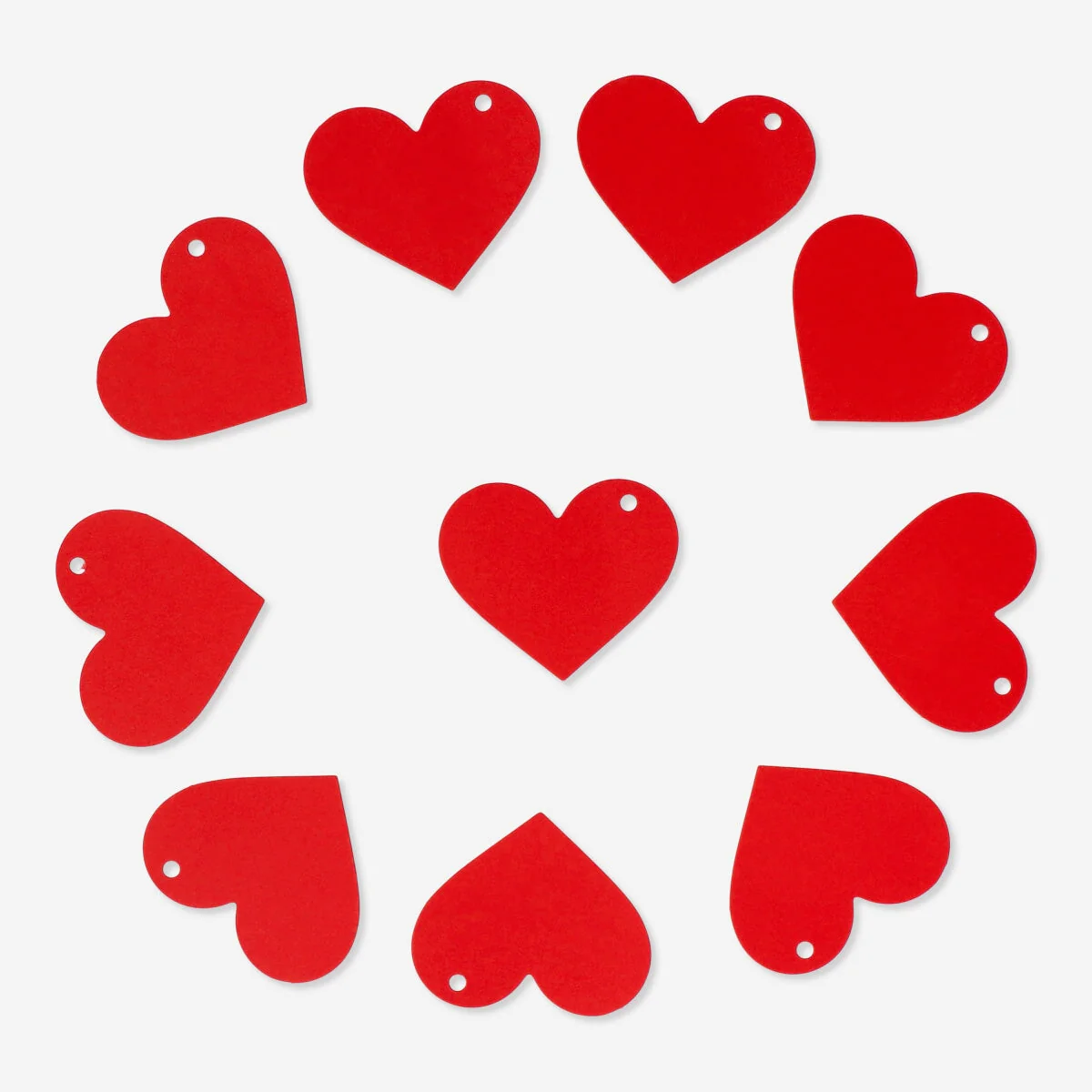 Heart gift tags - 10 pcs - Image 3