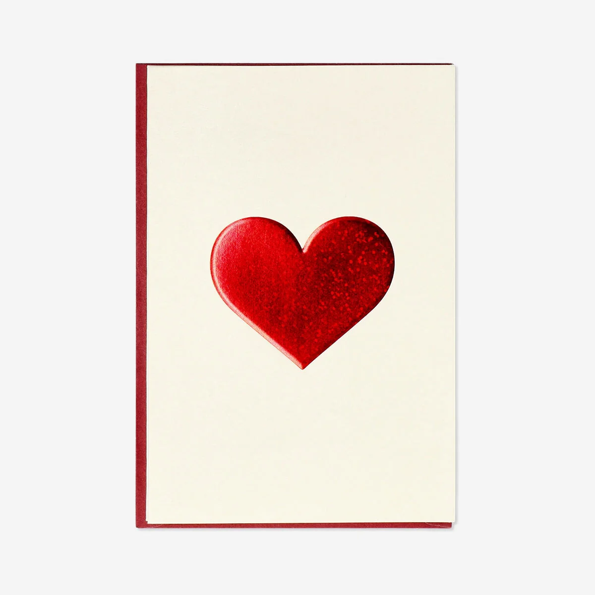 Heart greetings card - 5 pcs - Image 2