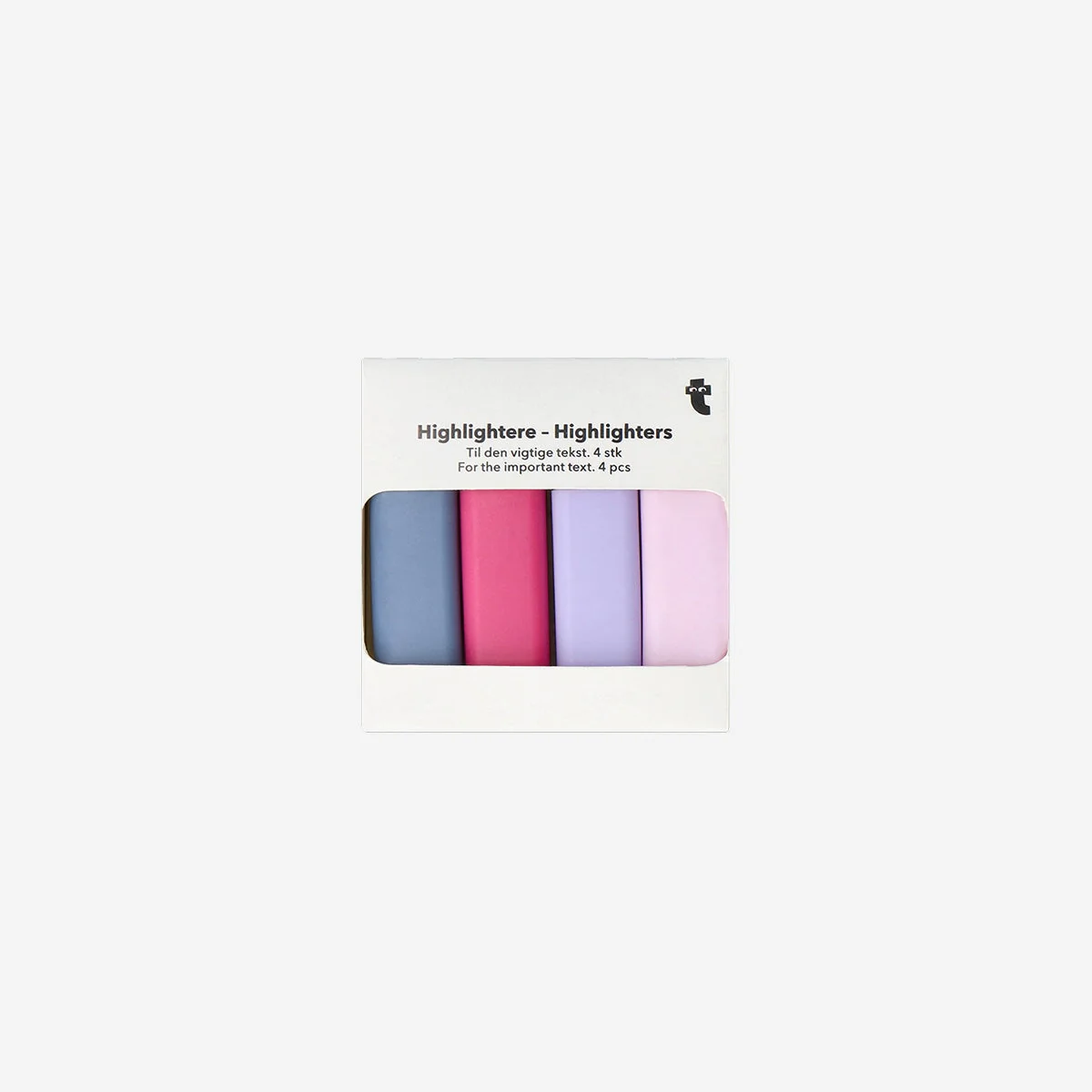 Highlighters with quotes - 4 pcs