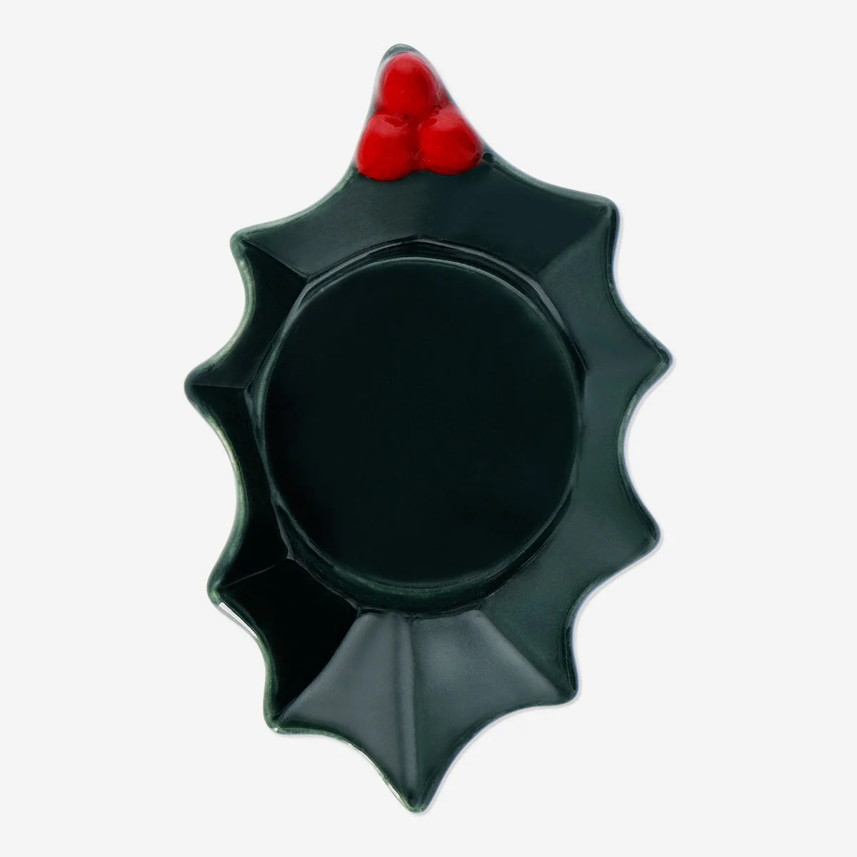 Holly shaped tealight holder - Image 3