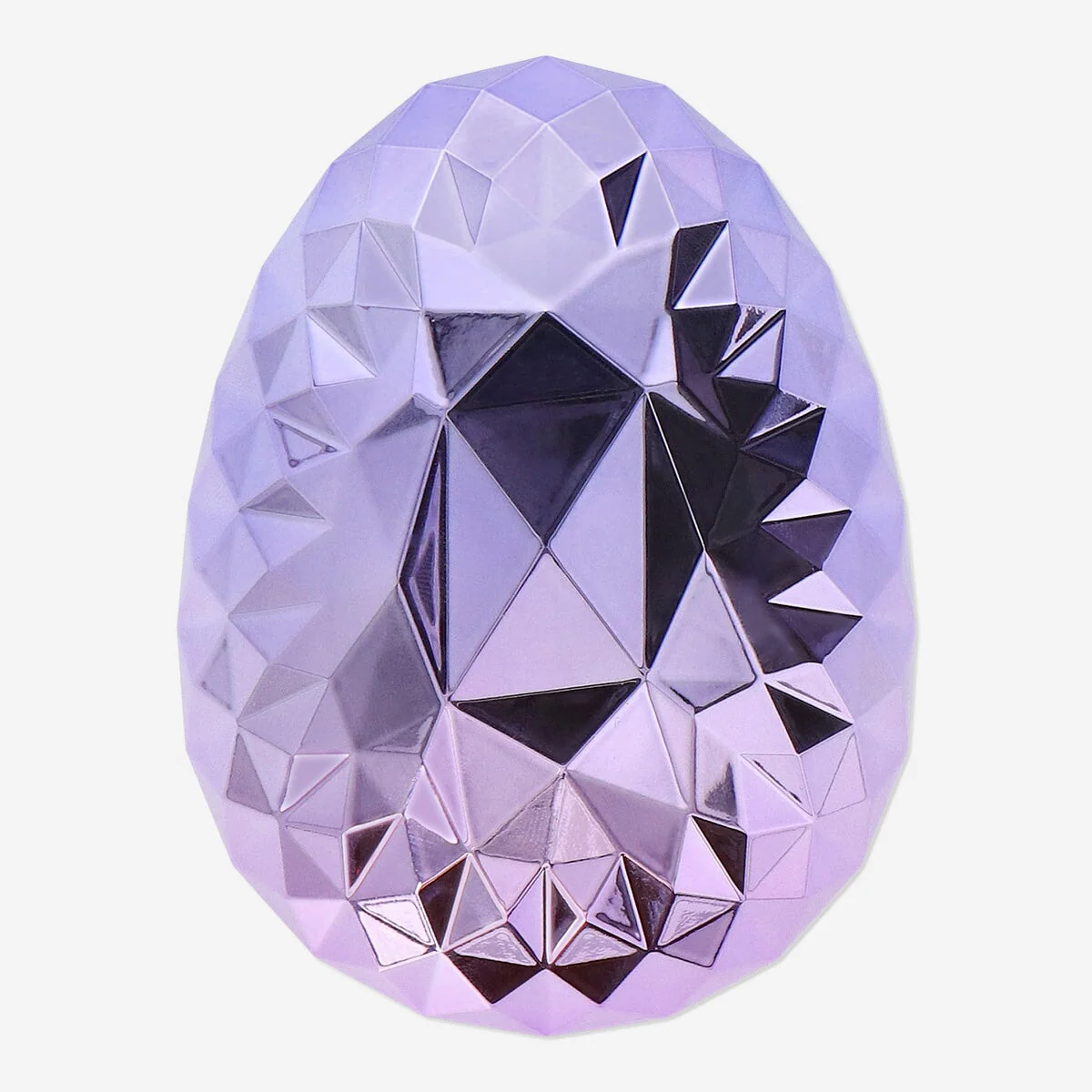 Holographic diamond-shaped detangler hairbrush - Image 3
