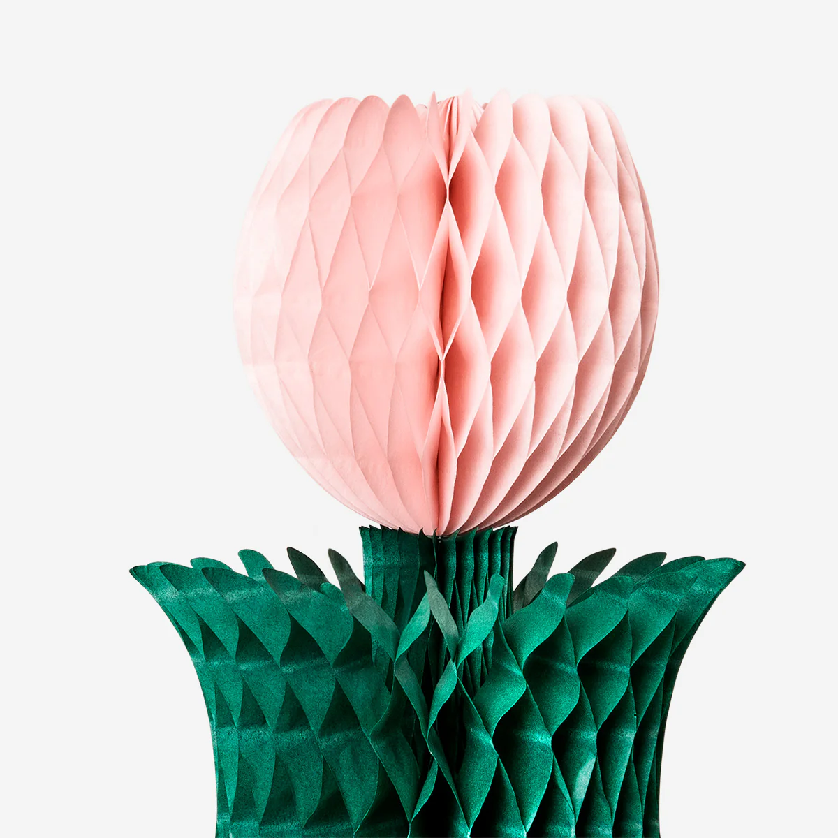 Honeycomb flowers table decorations - 2 pcs - Image 2