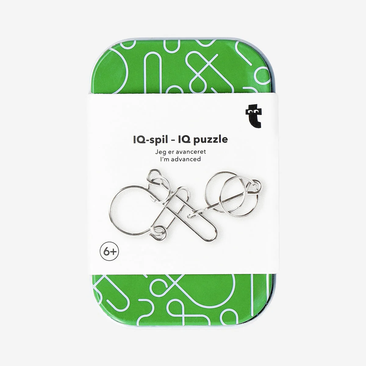 IQ puzzle in tin box - Advanced