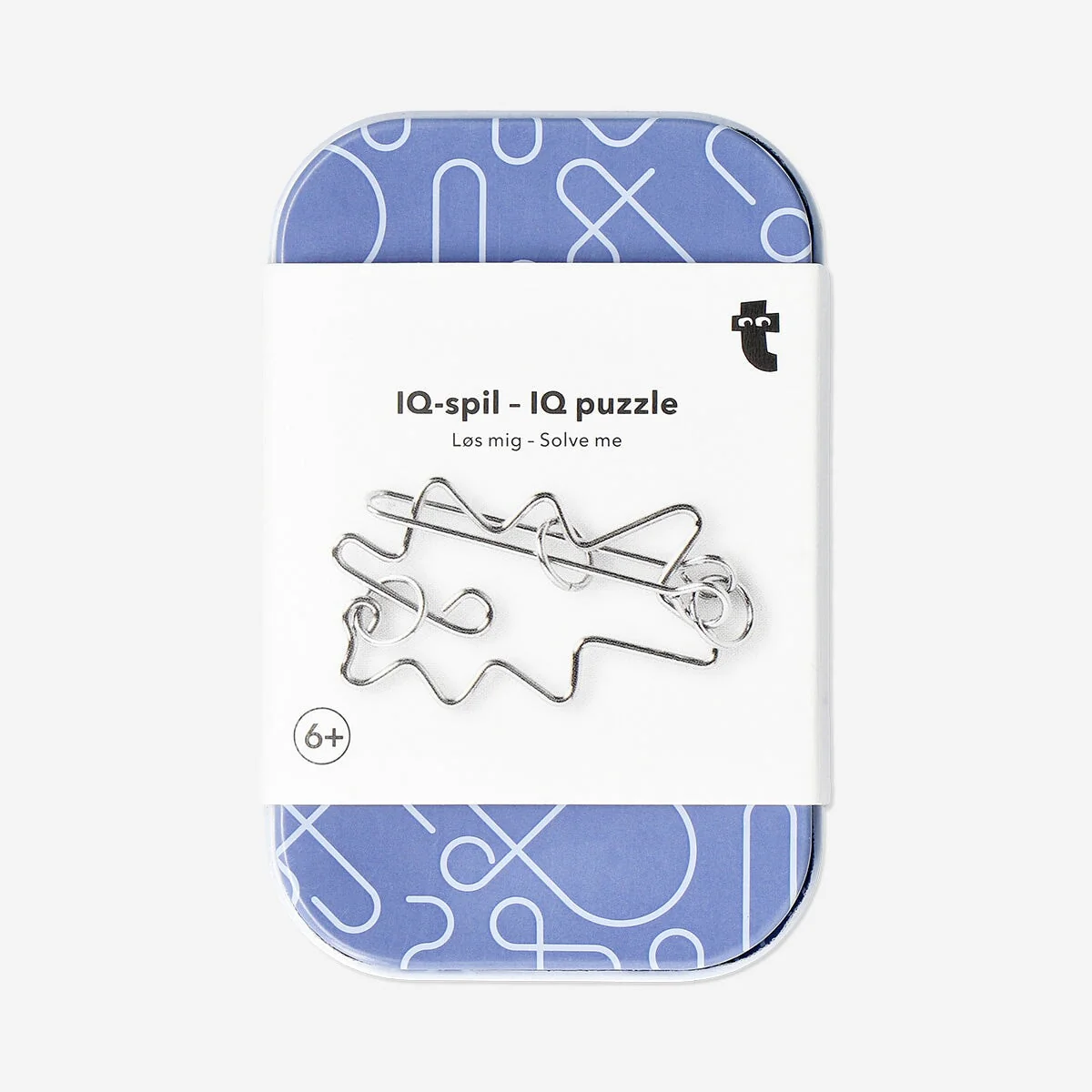 IQ puzzle in tin box - Easy