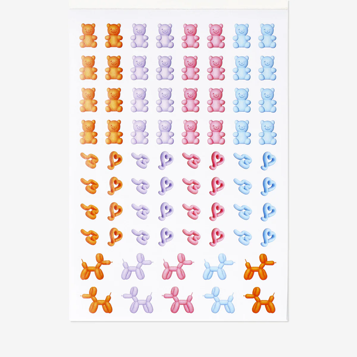 Journal decorating kit with paper and stickers - Image 2