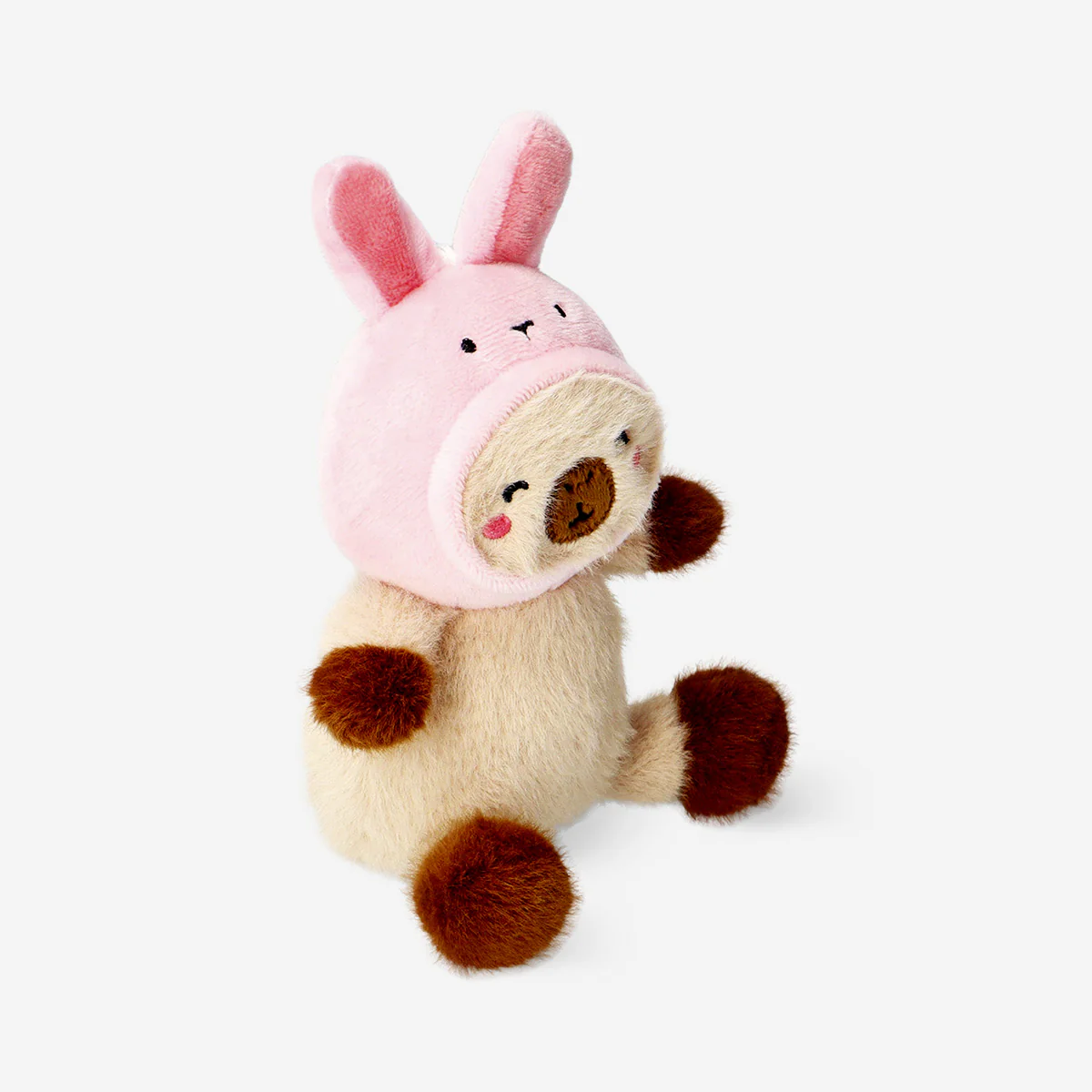 Key ring - Capybara dressed as bunny - Image 2