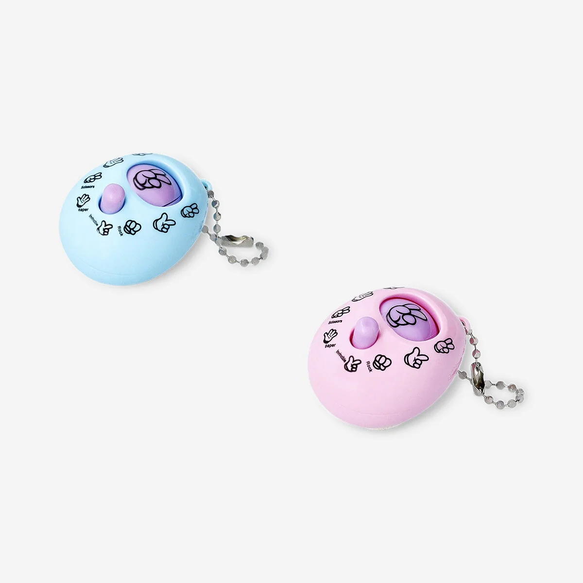 Key rings - Digital rock, paper, sicissors game - Image 3