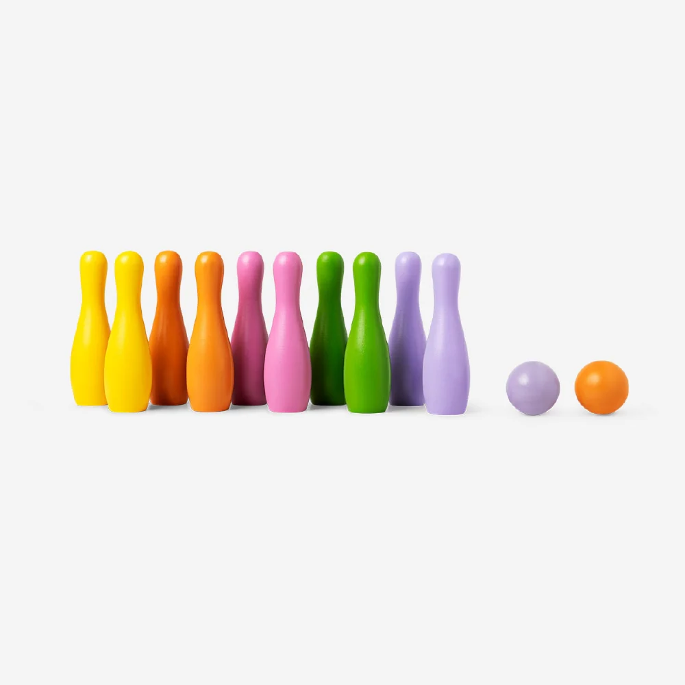 Lawn game - Wooden bowling - Image 3