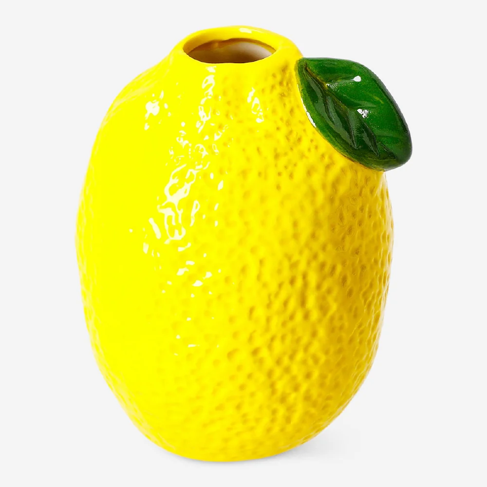 Lemon vase & dish CL - Image 2