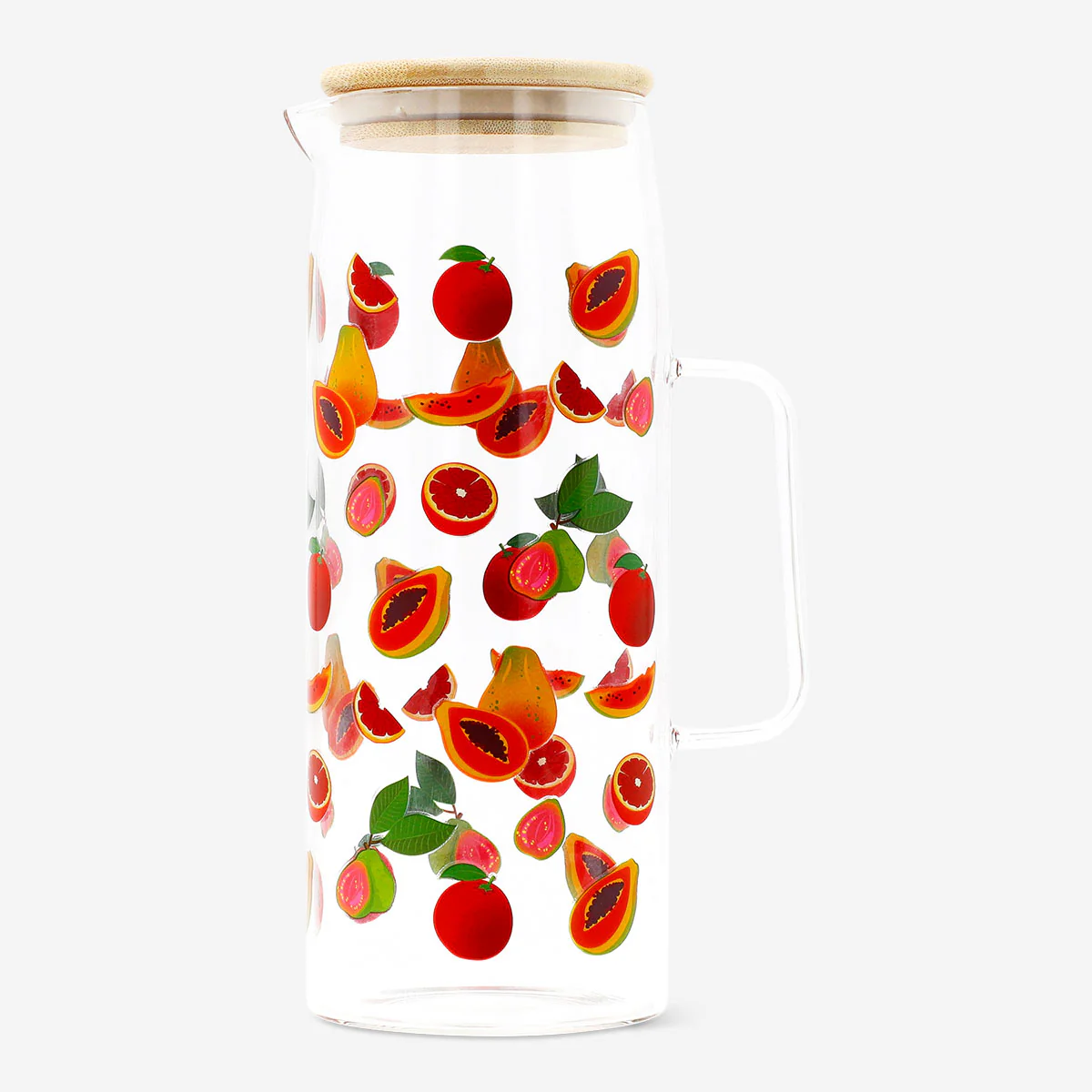 Lemons & fruits glass/jug CL - Image 2