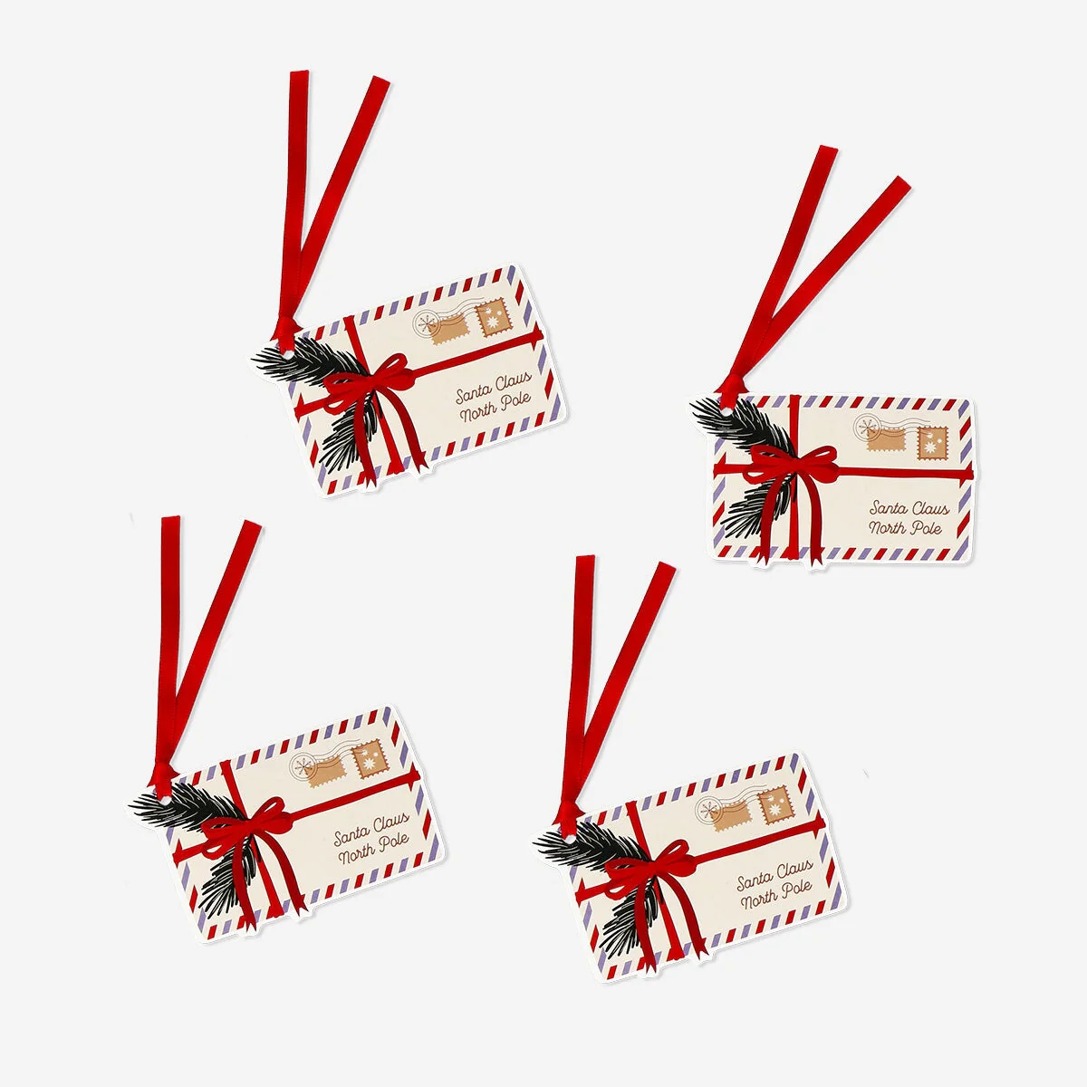 Letters to Santa gift tags - 4 pcs - Image 2