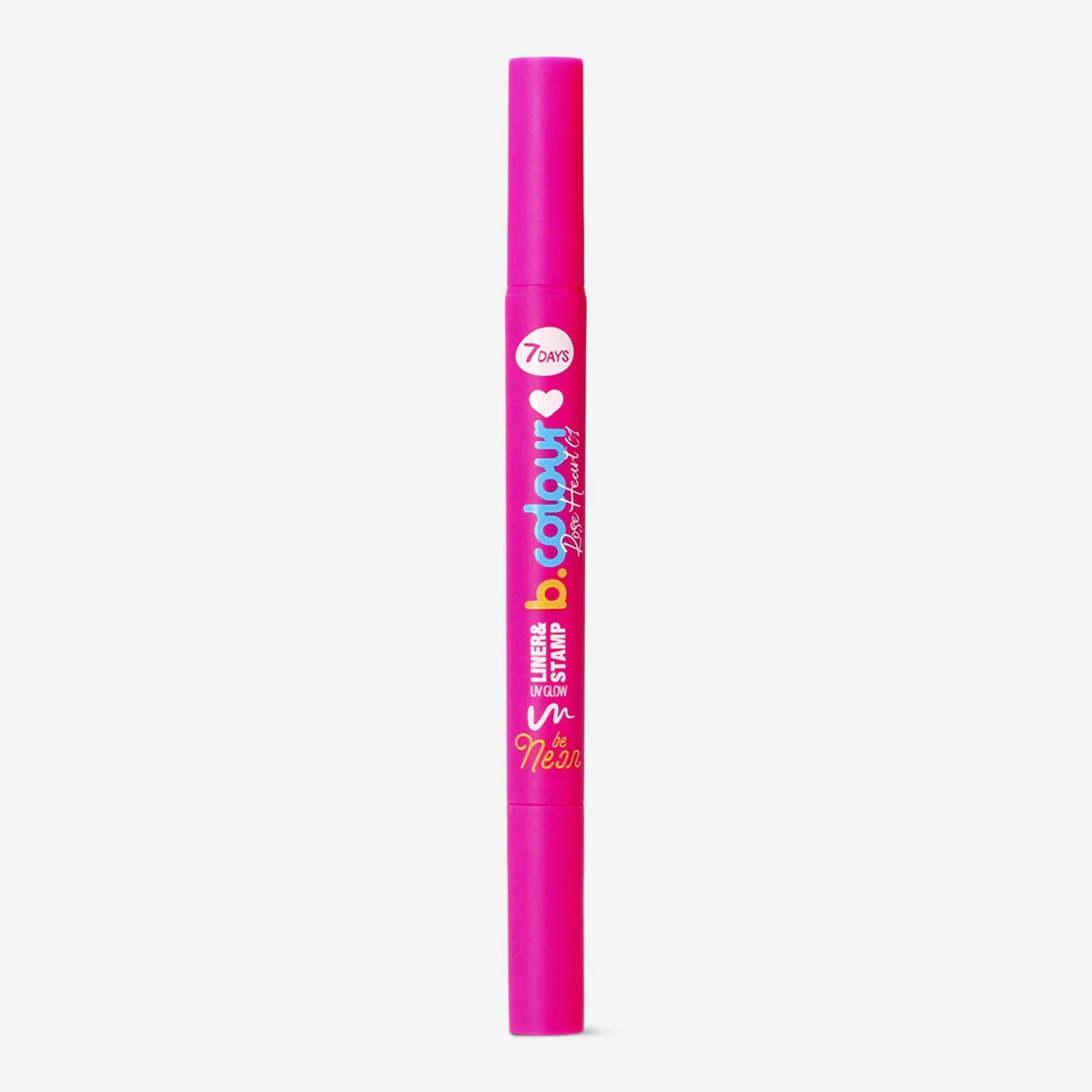 Liner & stamp UV glow by 7DAYS B.COLOUR - 01 Rose heart