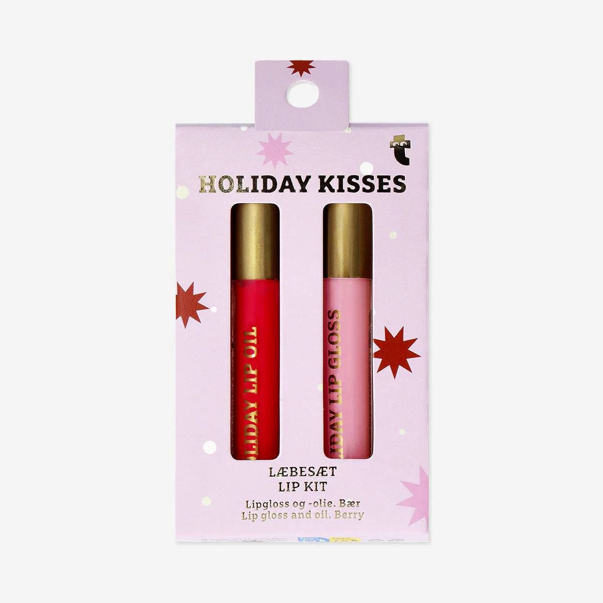 Lip gloss and lip oil kit - Berry fragrance