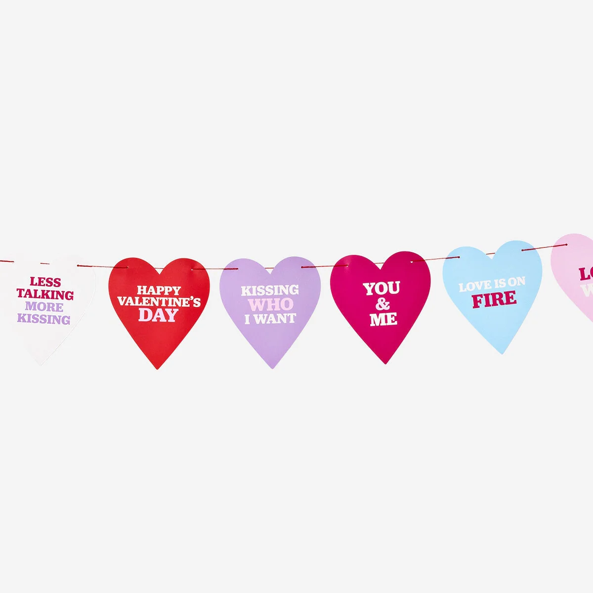 Love garland. 300 cm