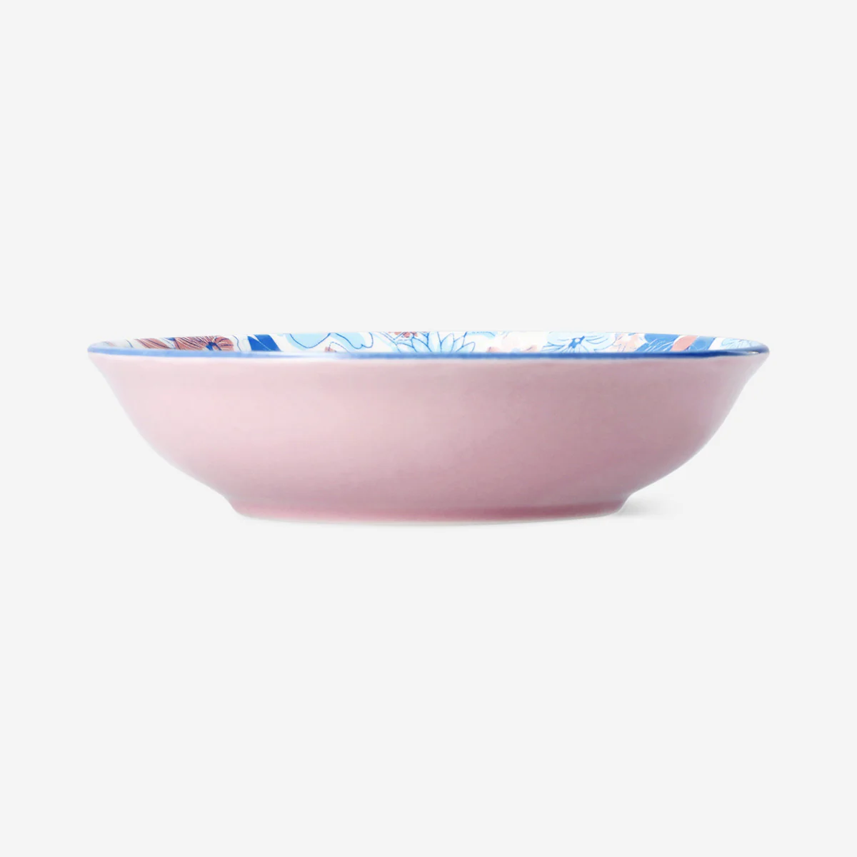 Low floral bowl - 14 cm - Image 2
