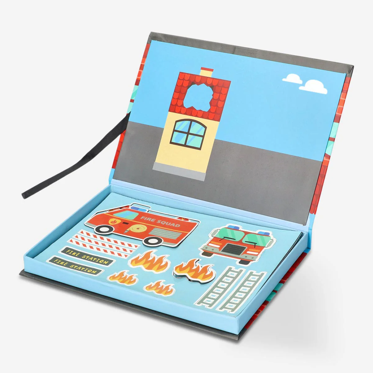 Magnetic book. Fire station - Image 2