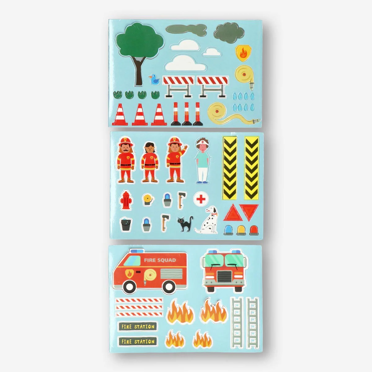Magnetic book. Fire station - Image 3